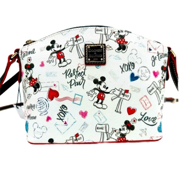 Dooney & Bourke Handbags - Authentic Disney Parks Dooney & Bourke Mickey Minnie Sweethearts Crossbody - NWT